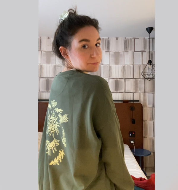 Sonne Mond Sweater Navy